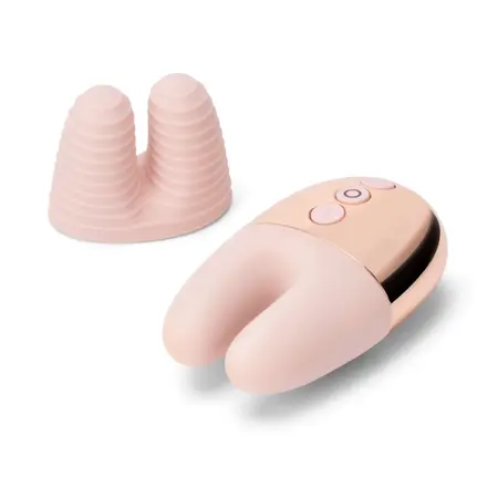 Le Wand Double Vibe Rose Gold - Dual Motor Compact Vibrator