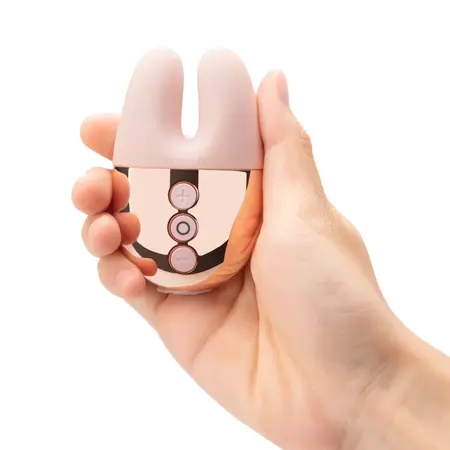 Le Wand Double Vibe Rose Gold - Dual Motor Compact Vibrator