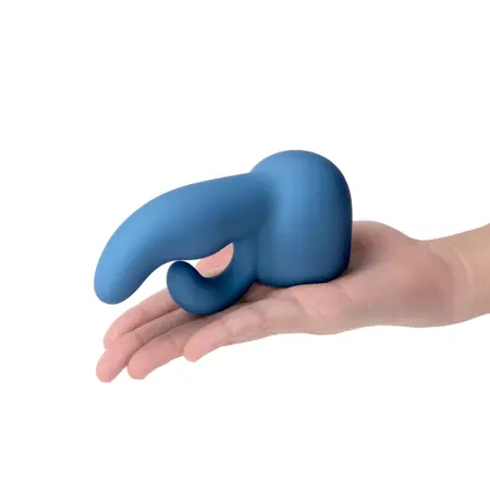 Le Wand Petite Dual Weighted Silicone Attachment, Rippled Design, 13 cm
