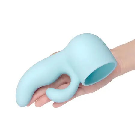 Le Wand Dual Weighted Silicone Attachment - Rippled Extension, 167mm