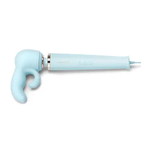 Le Wand Dual Weighted Silicone Attachment - Rippled Extension, 167mm