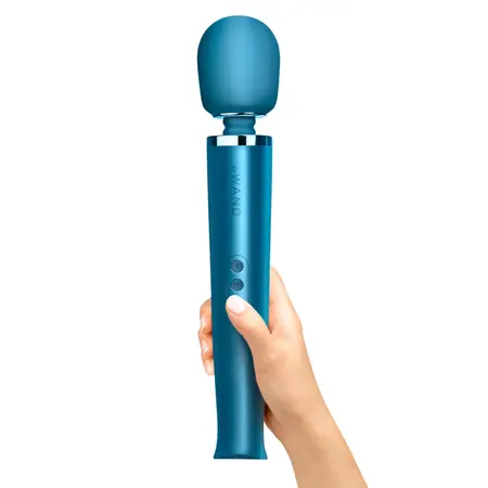 Le Wand Massager Pacific Blue - Rechargeable, 10 Intensity Levels