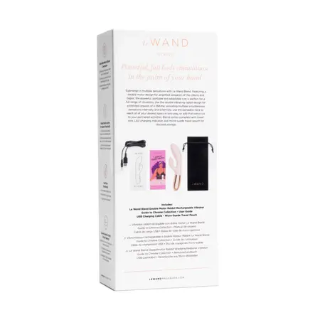 Le Wand Blend Rose Gold - Dual-Motor Rechargeable Intimate Massager