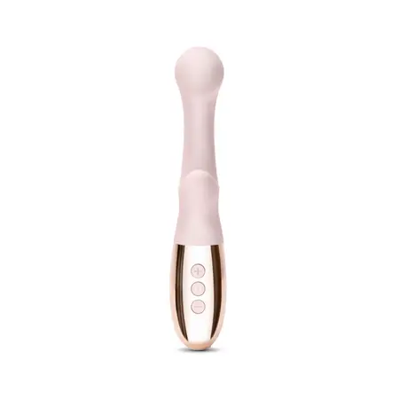 Le Wand XO Rose Gold Dual Motor Intimate Device - Rechargeable, 19cm
