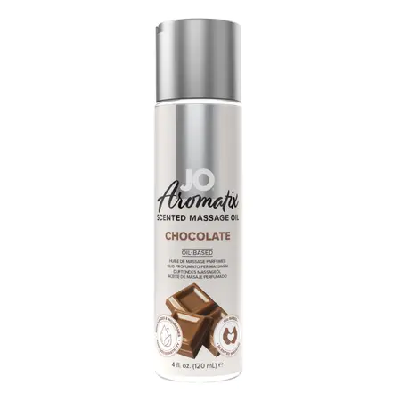 System JO Aromatix Massage Oil Chocolate 120ml - Vegan Nourishing Formula