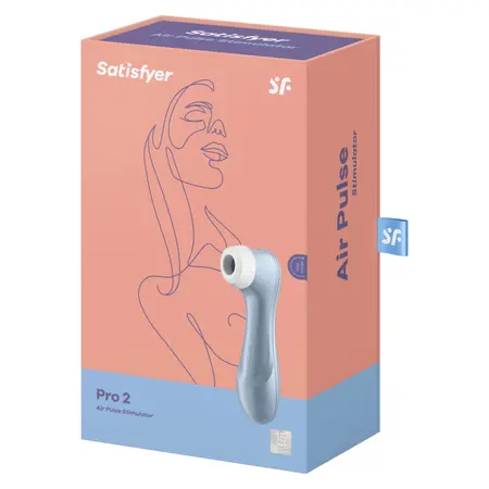 Satisfyer Pro 2 Air Pulse Blue - Advanced Intimate Device, 11 Modes