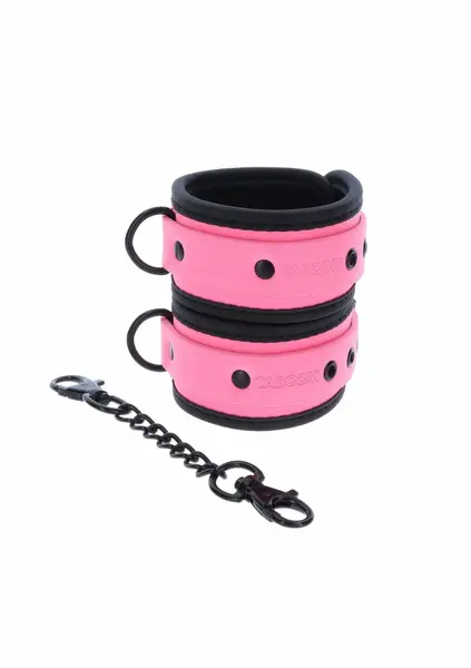 TABOOM Glow in the Dark Ankle Cuffs Vegan Leather Adjustable