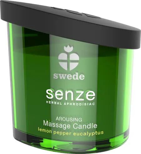 Swede Senze Arousing Massage Candle 50ml - Invigorating Citrus & Pepper