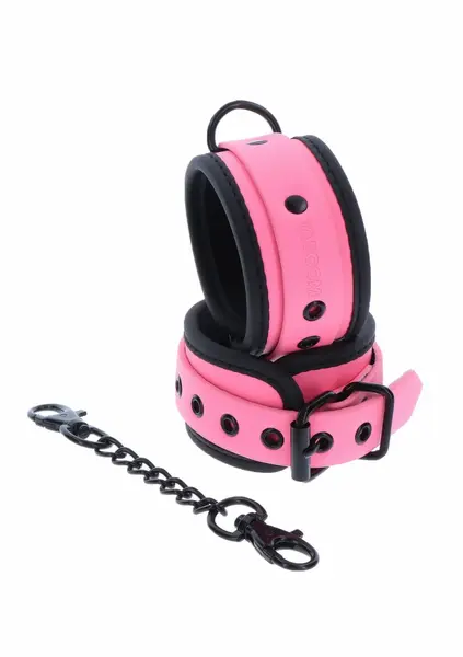 TABOOM Glow in the Dark Wrist Cuffs Vegan Leather Adjustable
