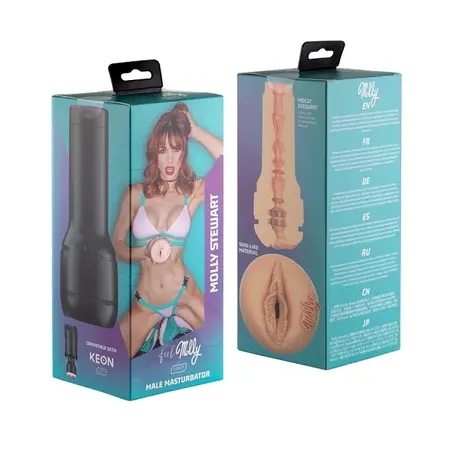 Kiiroo Feel Molly Stewart Intimate Sleeve Stars Collection, Compatible with Keon