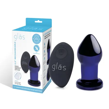 Glas Vibrating Plug 3.5