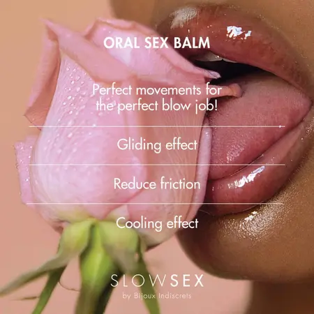 Bijoux Indiscrets Slow Sex Oral Pleasure Balm Coconut 10ml