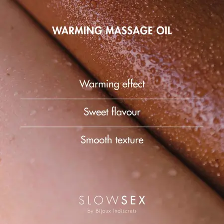 Bijoux Indiscrets Slow Sex Massage Oil Coconut Aroma 50ml Warming Effect