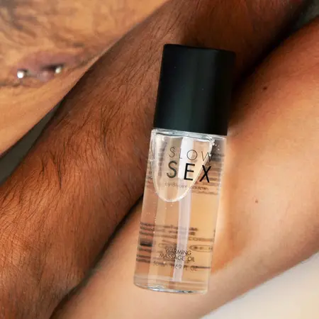 Bijoux Indiscrets Slow Sex Massage Oil Coconut Aroma 50ml Warming Effect