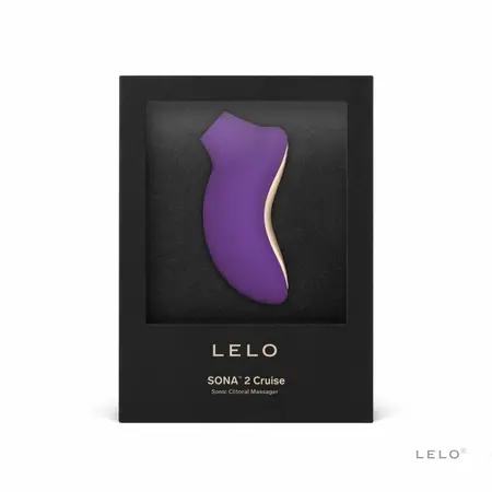 LELO SONA 2 Cruise Intimate Sonic Massager Purple 99x87x56mm