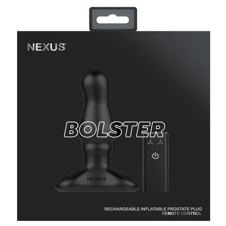 Nexus Bolster Intimate Machine with Inflatable Silicone Tip Black