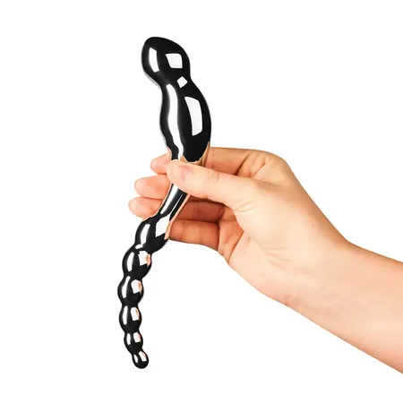 Le Wand Swerve Stainless Steel Double-Ended Intimate Tool 203mm