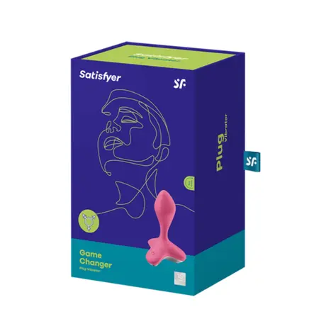 Satisfyer Game Changer Pink - Smart Anal Vibrator, Silicone, App-Controlled