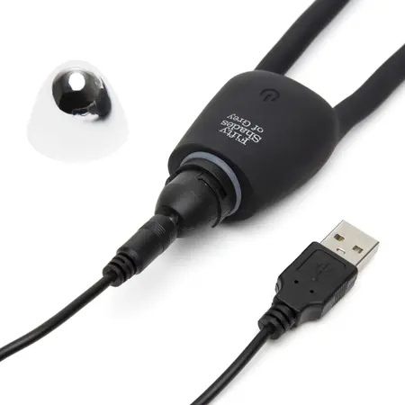 Fifty Shades of Grey Relentless Vibrations Couples Remote Vibe Black