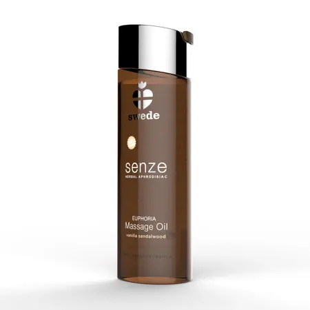 Swede Senze Massage Oil Vanilla Sandalwood 75ml - Vegan Aromatic Blend