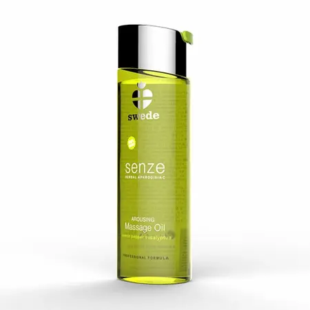 Swede Senze Massage Oil Lemon Pepper Eucalyptus 150ml Vegan Formula