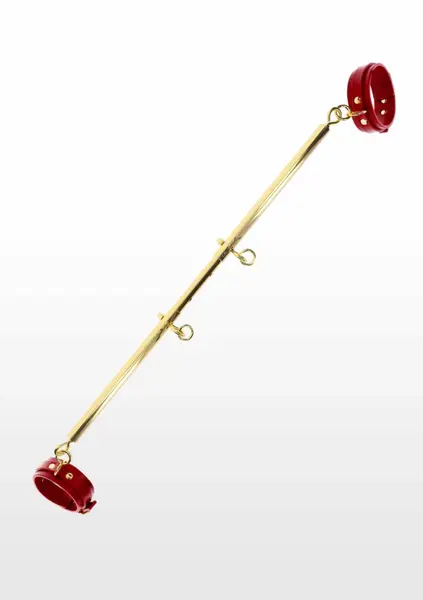 TABOOM Expandable Spreader Bar with Adjustable Vegan Leather Ankle Cuffs 60-104cm