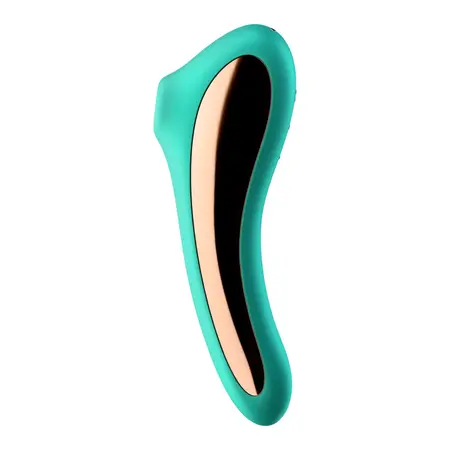 Satisfyer Dual Kiss Green - 2-in-1 Air-Pulse System & Vibrating Model