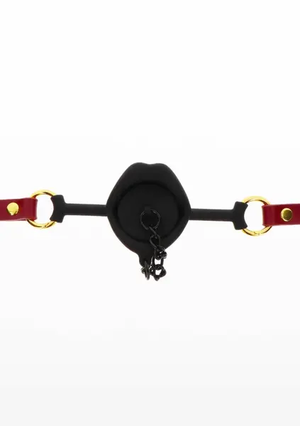 TABOOM Kinky Gag with Removable Plug - Adjustable Silicone Strap
