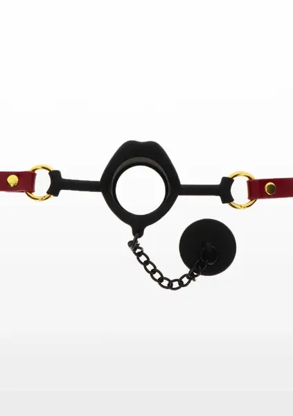 TABOOM Kinky Gag with Removable Plug - Adjustable Silicone Strap