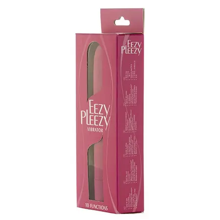 PowerBullet Eezy Pleezy Pink - Compact 10-Mode Silicone Model