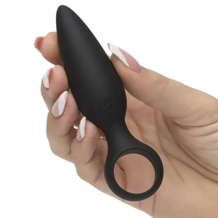Fifty Shades of Grey Pleasure Overload 4-Piece Silicone Black Anal Kit