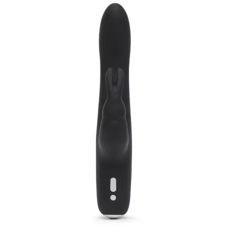 Fifty Shades of Grey Greedy Girl Slimline Rechargeable Rabbit Black