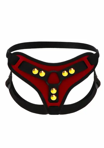 TABOOM Strap-On Harness Adjustable Comfort System Black