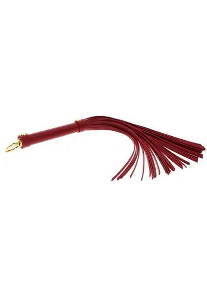 TABOOM Large Whip Luxury Series - Elegant Bondage Accessory Black