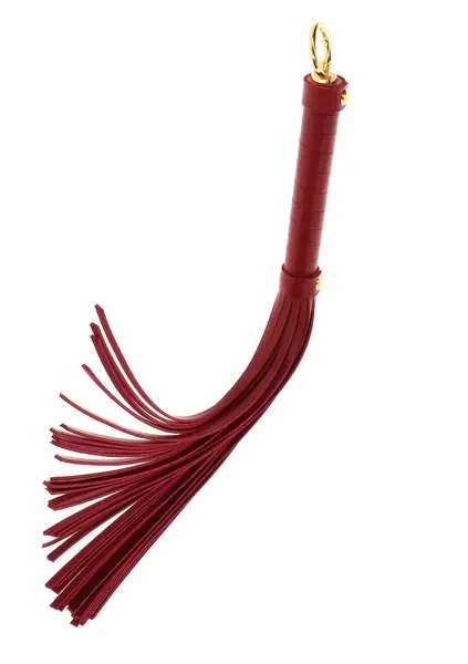 TABOOM Large Whip Luxury Series - Elegant Bondage Accessory Black