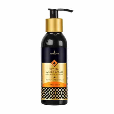 Sensuva Natural Water-Based Personal Moisturizer Orange Creamsicle 125ml