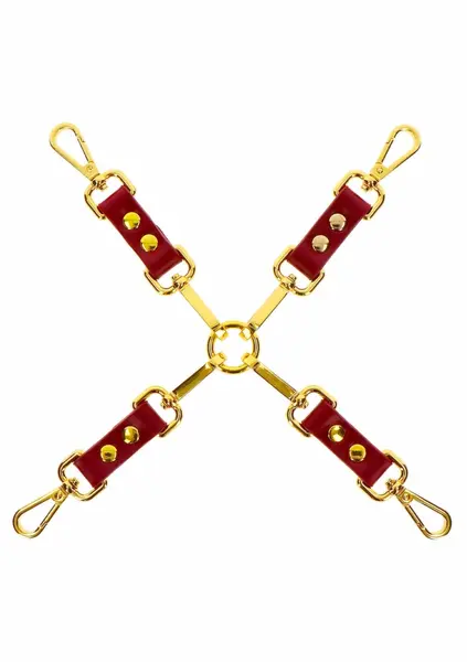 TABOOM Hogtie Restraint System - Durable Bondage Connector, Black