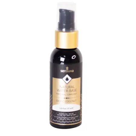 Sensuva Natural Water-Based Lubricant Exotic Coconut 57 ml