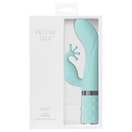 Pillow Talk Kinky Teal Dual Motor Intimate Machine with Flexible Arm