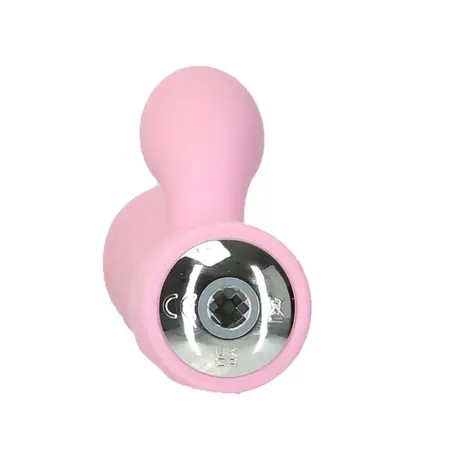 Pillow Talk Lively Pink Dual Motor Massager with Rotating Shaft
