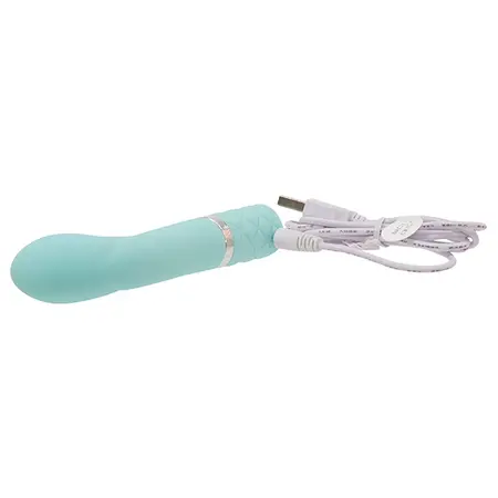Pillow Talk Racy Teal - Compact Rechargeable Vibrating Massager 127mm