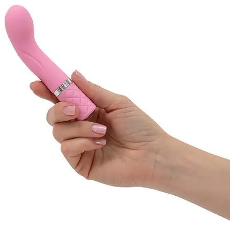 Pillow Talk Racy Pink High-Grade Silicone Compact Vibrating Device