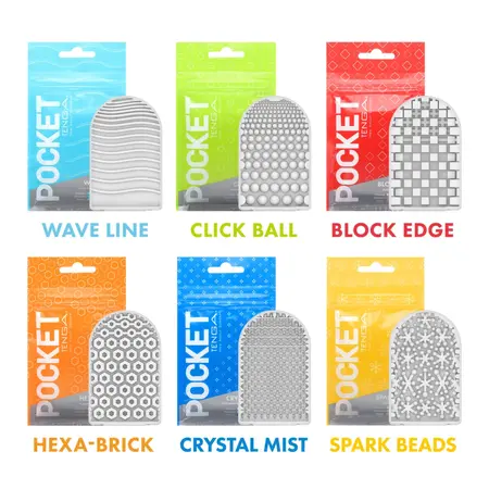 Tenga Pocket Wave Line - Compact Flexible Intimate Device