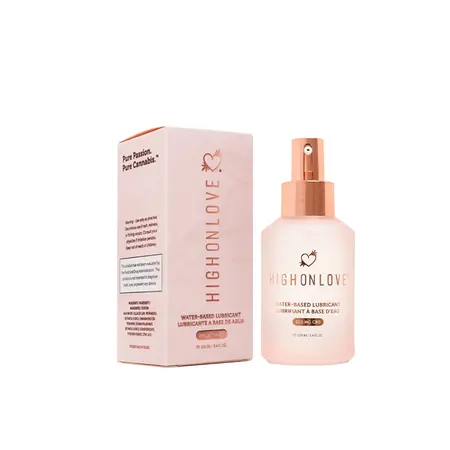 HighOnLove Water-Based Lubricant 200mg CBD 200ml - Fragrance-Free Formula