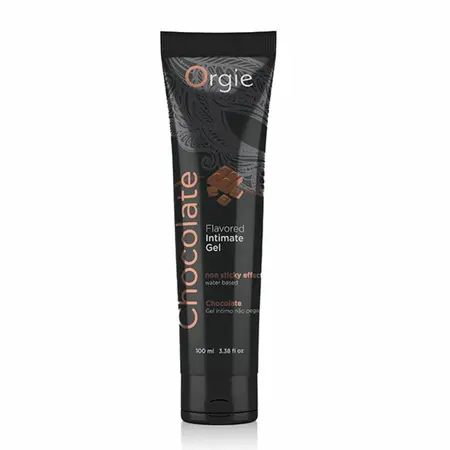 Orgie Lube Tube Chocolate 100ml Water-Based Intimate Gel