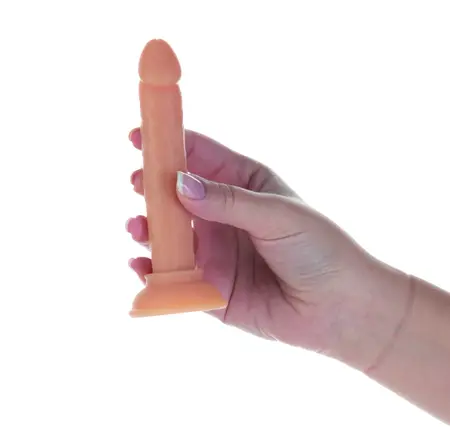 Addiction Tino Straight Silicone Model 13cm with PowerBullet, Black