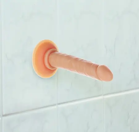 Addiction Tino Straight Silicone Model 13cm with PowerBullet, Black