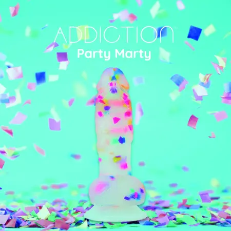 Addiction Party Marty 19cm Silicone Model with Vibrating System