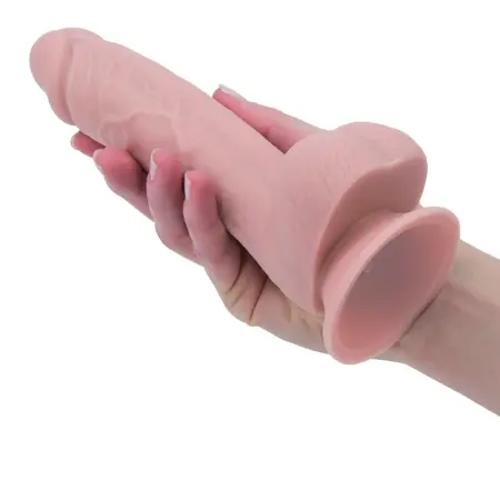 Addiction Mark 19 cm Anatomical Model with Suction Base Beige