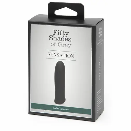 Fifty Shades of Grey Sensation Intimate Bullet, 15 Modes, Black, USB, Waterproof